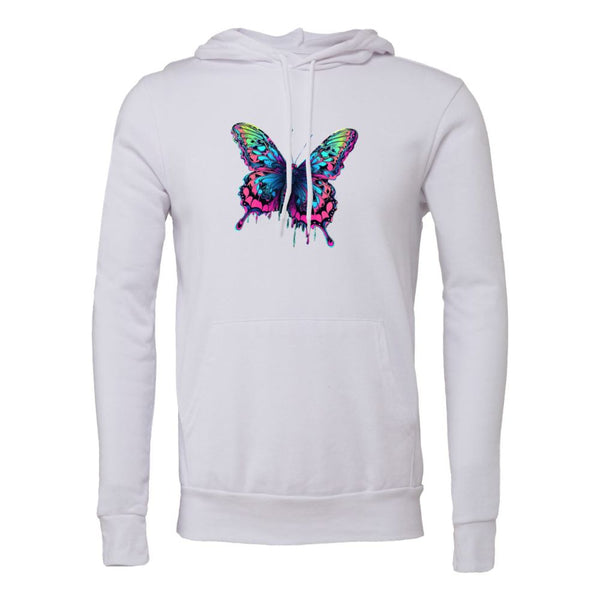 Colorful butterflies Bella canvas hoodie 3719